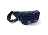 Borsa Street Nylon Ladies Gents Fanny Pack Belt Bag Blue 28X9X12 OTJ508B