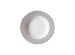 Ritzenhoff & Breker Doppio Teller Tief, Suppenteller, Speiseteller, Essteller, Porzellan, Grau, Ø 22 Cm, 576863