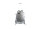 Koffer Elle "Elle", Gr. B/H/T: 3,5Cm X 67Cm X 28Cm, Silber (Silberfarben), Unifarben, Koffer, Mit VollstäNdig GefüTtertem Innenraum