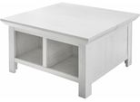 Couchtisch Home Affaire "California", Weiß, B:93Cm H:50Cm T:93Cm, Tische, Couchtisch, Breite Ca. 93 Cm