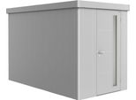 Gerätehaus BIOHORT Neo 4A ST, silber, Stahlblech, Gerätehäuser, Metall