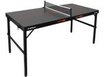 Mini-Tischtennisplatte JOOLA Midsize FA, schwarz, TischtennisplattenB:76cm H:71,5cm L:152cm, Tischtennistisch im modernen Design inklusive Tischtennisnetz - 12 kg, B:76cm H:71,5cm L:152cm