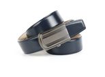 Ledergürtel ANTHONI CROWN, Damen, Gr. 95, blau, Leder, unifarben, Gürtel, Businessgürtel