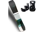 Snowboard TRANS Snowboard Premium men curry Gr. 157, schwarz, Snowboards, 157, Holzwerkstoff, Fiberglas, Inkl. Bindung mit Befestigungsmaterialien