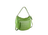 Schultertasche "Summer", Damen, Gr. B/H/T: 32Cm X 28Cm X 10Cm Onesize, GrüN, Leder, Collezione Alessandro, Taschen Schultertasche, Aus Italienischem Leder