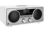 TECHNISAT Internet-Radio DIGITRADIO 602, weiß (weiß, silber), B:40cm H:17cm T:21,5cm, Radios, Stereoanlage, CD-Player