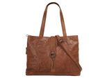 Aktentasche SPIKES & SPARROW, Damen, Gr. B/H/T: 40cm x 29cm x 13cm onesize, braun (cognac), Leder, vintage, Taschen, echt Leder