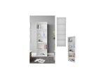 Vicco BüCherregal Bob, 190 X 60 Cm, Weiß, Wohnzimmer Standregal Mit 5 FäChern