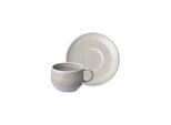 Like. By Villeroy & Boch Espressotasse Mit Untertasse Perlemor Sand 60 Ml