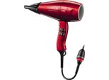 Valera Swiss Silent Jet 8500 Asciugacapelli Professionale Con Motore AC-PERFORMANCE 3 Impostazioni Di Temperatura Generatore Di Ioni Cavo Super-Flex 2000W Rosso