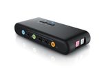 CSL externe 7.1 USB Soundkarte für bis zu 8 Lautsprecher Dynamic 3D Surround Sound / mit Treiber