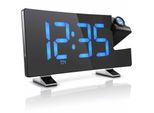 Brandson Projektionswecker, Projektions Radio Wecker digital - Dimmer - Snooze - 15 Radiospeicher