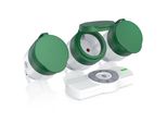 Bearware AußEnbereich Funksteckdosen-Set 3X Outdoor Steckdosen + Fernbedienung / Max. 25M