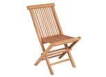 Riess-Ambiente Gartenstuhl Empire Teak - Teakholz Outdoor Klappbar Wetterfest Massiv