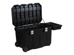 Stanley Mobile Job Chest AusrüStungstasche/-Koffer Trolley-Koffer Schwarz