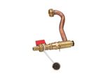BOSCH Installationszubehör Nr. 1552 KFE-Hahn mit Adapter 7736995034