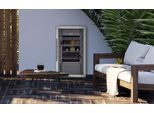 CASO Getränke- und Dosenkühler 697 BBQ Cooler L-R, B (A-G), grau (edelstahl), B:59,5cm H:102,5cm T:65cm, Weinkühlschränke