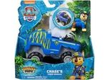 Paw Patrol Jungle Pups - Tiger-Fahrzeug mit Chase-Figur, Spielfahrzeug