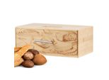 Ecosa Brotbox Mit Klappdeckel Aus Nachhaltigem Bambus Brotkasten