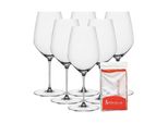 Spiegelau BordeauxgläSer + Poliertuch Hi-Lite 650 Ml 6Er Set
