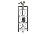 Vcm Holz Metall Eckregal Aufbewahrung Stand Regal BüCherregal Deko BüCher Standregal Insasi 4