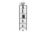 Vcm Holz Metall Eckregal Aufbewahrung Stand Regal BüCherregal Deko BüCher Standregal Insasi 5