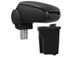[Bracciolo Centrale, Personalizzato Hyundai I30 Gd (Dal 2012) - Bracciolo Con Vano Portaoggetti - Imbottito - Tessuto - Nero