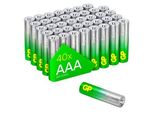 40 GP Batterien SUPER Micro AAA 1,5 V