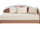 Schlafsofa Maintal, Braun (Cappuccino), Sofas, Schlafsofa