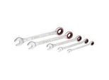 Ringmaul-RatschenschlüSsel-Set, 5-Teilig, SchraubenschlüSsel