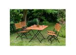 Merxx Schlossgarten Set 5Tlg. Tisch 120X80 Cm