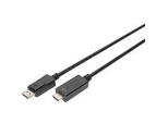 Adapterkabel Displayport > Hdmi 4K Schwarz, 2 Meter
