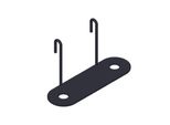Giese Highbord Schwarz Matt Mit Schichtstoff (Hpl) In Schwarz, 30456-14 30456-14