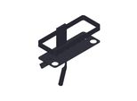 Giese Newport 2 Mit Halter FüR Rasierer Und Glasabzieher Schwarz Matt, 30818-14 30818-14