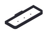 Giese Dusch Konsole Schwarz Matt Mit Schichtstoff (Hpl) In Weiss, 30826-14 30826-14