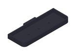 Giese Dusch Konsole Schwarz Matt Mit Schichtstoff (Hpl) In Schwarz , 30827-14 30827-14