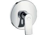 Hansgrohe Brausenmischer Unterputz Metris Fertigset Chrom, 31685000 31685000