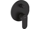 Hansgrohe Wannenmischer Unterputz Vernis Blend Fertigset Mattschwarz, 71466670 71466670