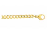 Goldarmband Adelia´S "Damen Goldschmuck 333 Gold Flach Panzer Armband 19 Cm", Gold, ArmbäNder, Damen, 19, Gold, Goldarmband, 19 Cm 333 Gold Goldschmuck FüR Damen