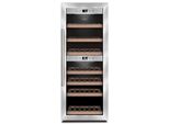 CASO Weinkühlschrank WineComfort 380 Smart, G (A-G), schwarz (edelstahlfarben, schwarz), B:39,5cm H:100cm T:58cm, Weinkühlschränke
