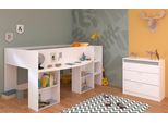 Jugendzimmer-Set PARISOT Pirouette 16, weiß, Schlafzimmermöbel-Sets