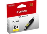 Original Canon Pixma Mg 5650 White (6511B001 / CLI-551Y) Druckerpatrone Gelb