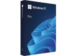 MICROSOFT Betriebssystem MS Windows 11 Betriebssystem Win Pro FPP 11 64-bit German/deutsch USB, blau (eh13 s, s), Software