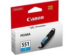 Original Canon Pixma Mg 6450 (6509B001 / CLI-551C) Druckerpatrone Cyan