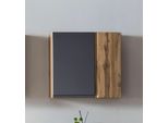 HäNgeschrank Welltime "SöLden", Grau (Matt Grau), B:65Cm H:64Cm T:20Cm, Mdf, SchräNke, HäNgeschrank