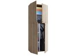 Armadietti Multiuso Lona Sonoma Quercia (SäGerau) L. 70 X A. 184 X P. 40 Cm