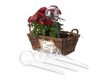 Relaxdays 8 Palline Per Annaffiare Trasparenti