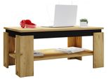 Tavolino & Tavolino Rolas Rovere Al Miele / Nero A. 41 X L. 90 X P. 53Cm