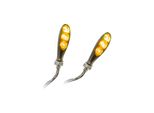 Kellermann Micro S Indicatore Scuro Nero Coppia