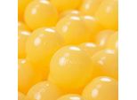 Kiddymoon 500 ∅ 6Cm Palline Per Bambini Palline Per Piscina Palline Di Plastica Per Bambini Eu, Giallo